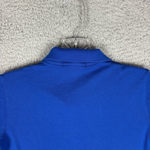 Lacoste Polo Shirt Dress Women’s 32 Small Cobalt Blue Cotton Short Sleeve - Picture 8 of 10